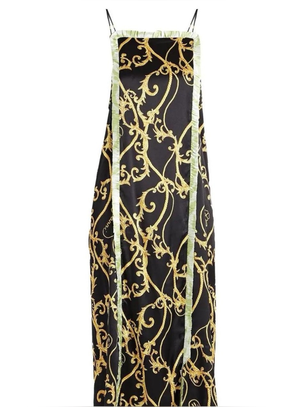 Ganni Silk Midi Dress